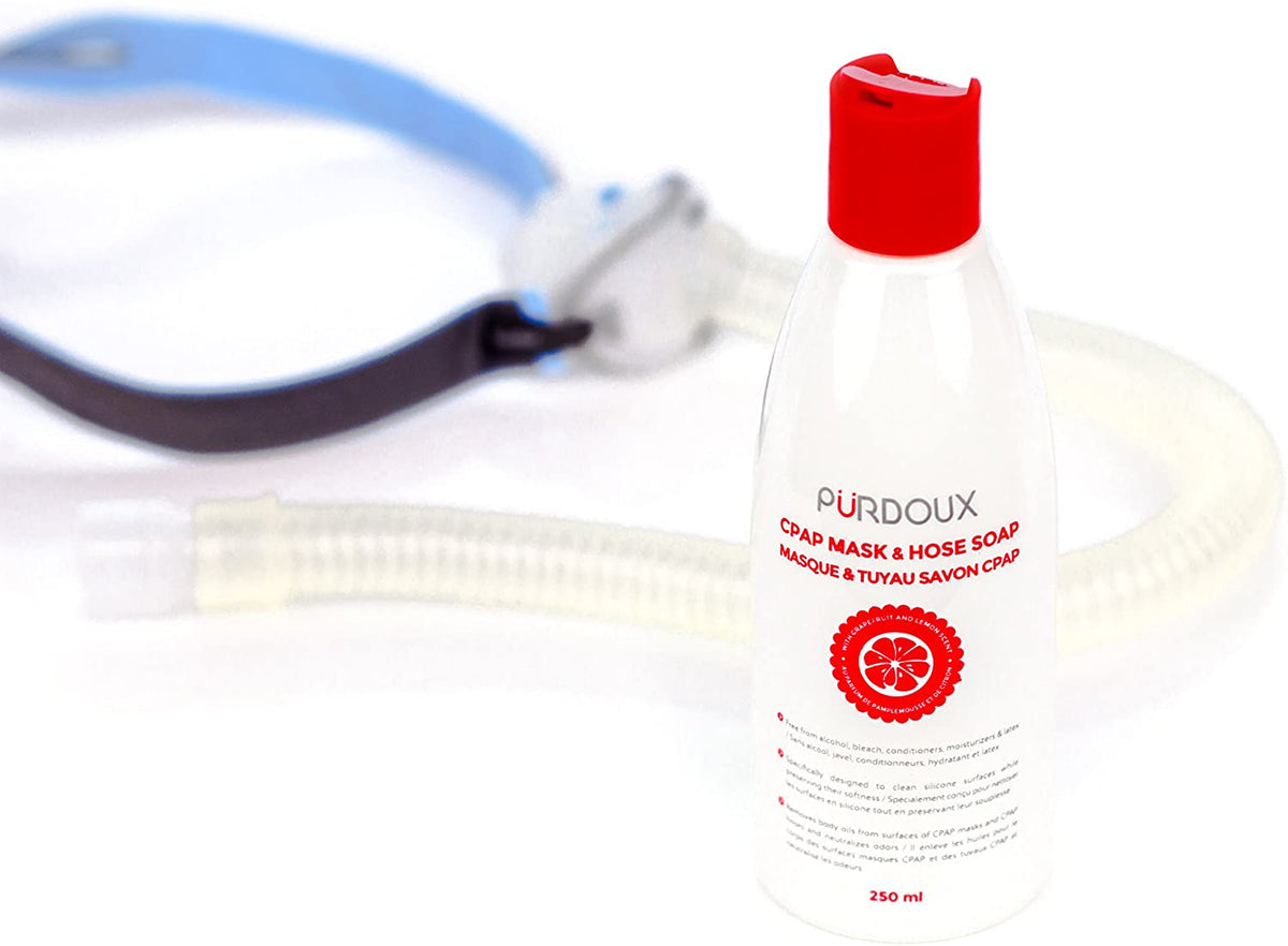 CPAP Mask & Hose Cleaning Soap 250 ml / 8.4 oz Each GrapefruitLemon