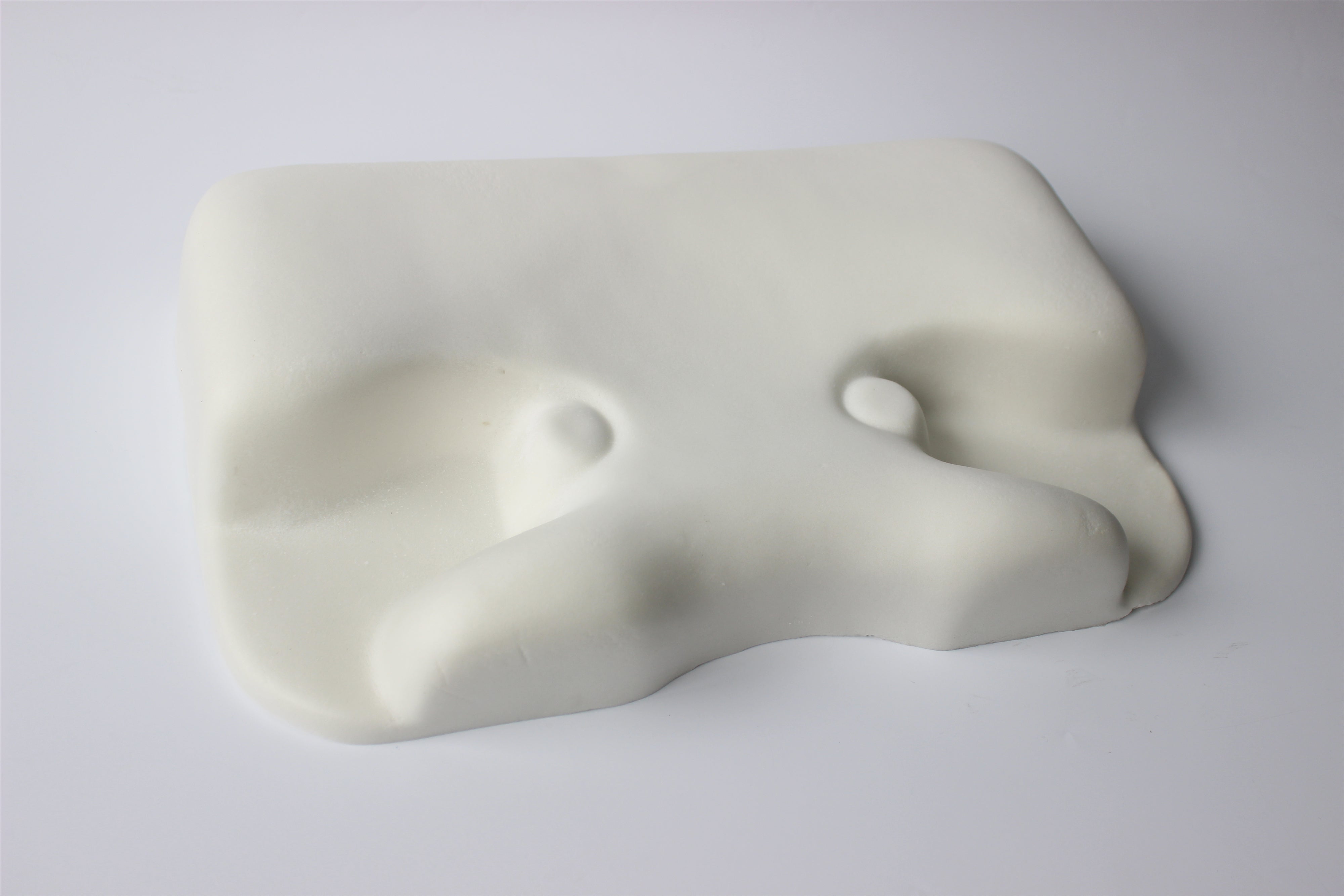 Foam CPAP Pillow for Sleep Apnea with Washable Cover (Blue)