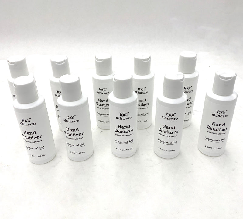 Hand Sanitizer Gel 4 oz Tube Packs 70% Alcohol - Made in USA - FDA Registered