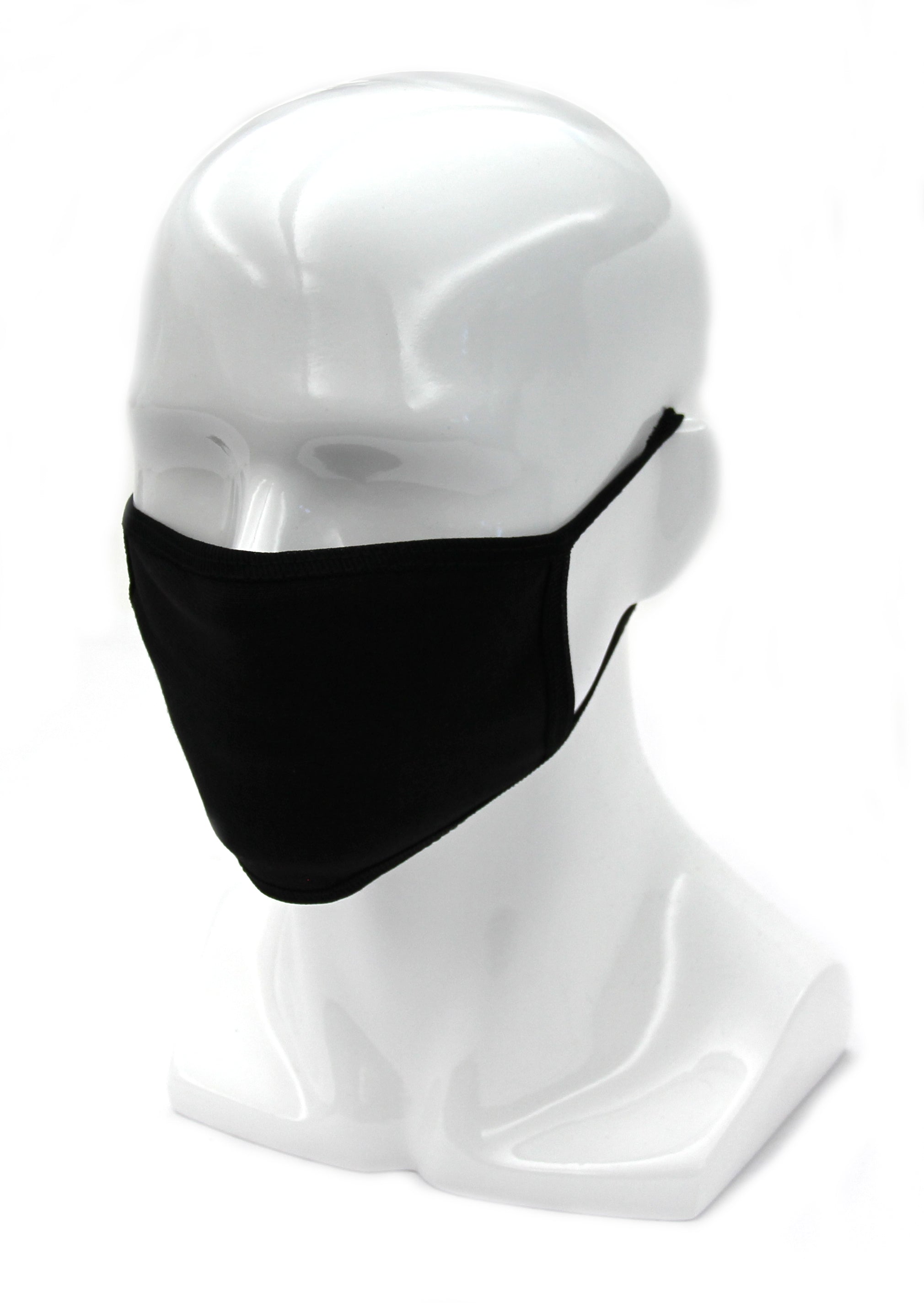 Cotton Face Masks Reusable and Washable - Black Non-Medical