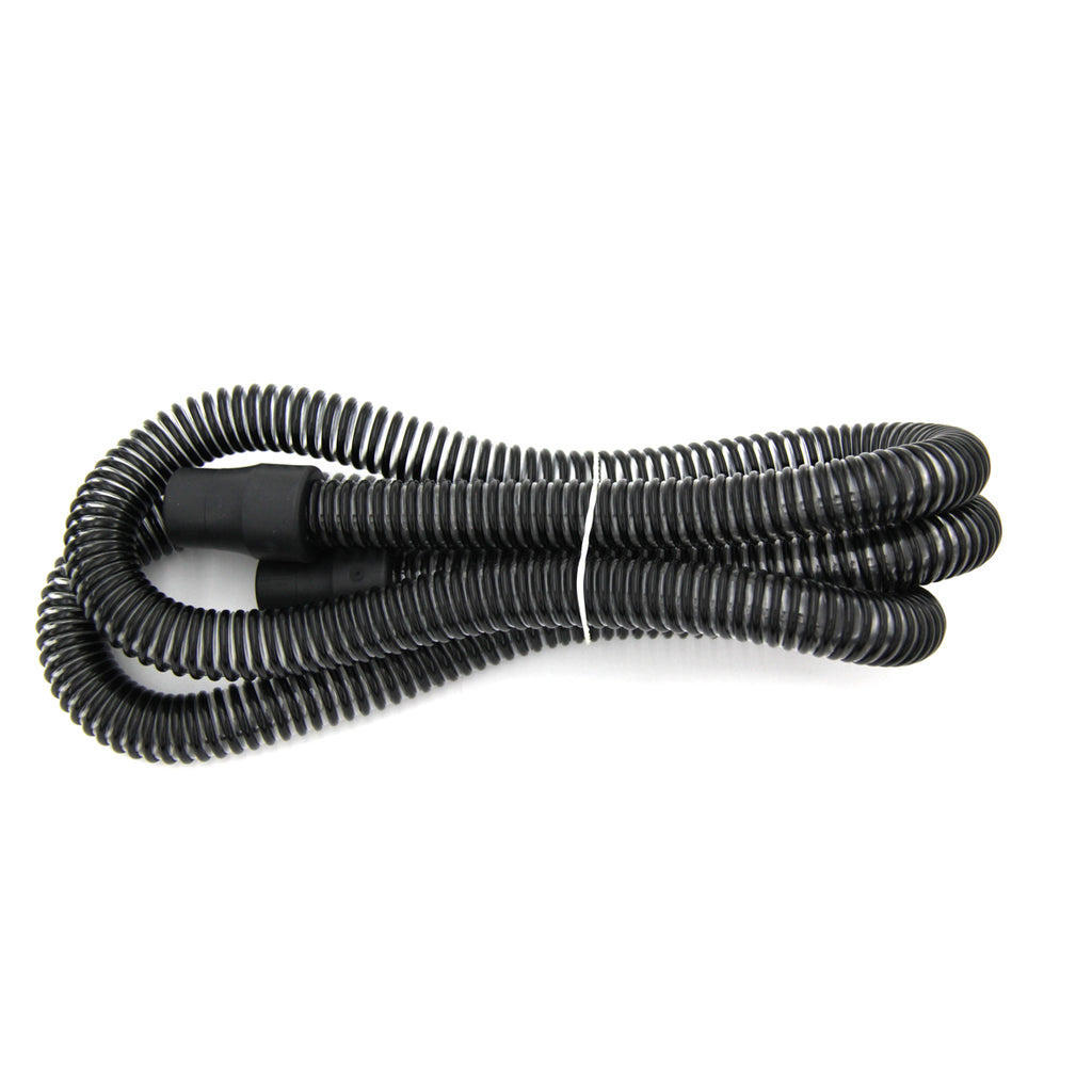 Standard CPAP Hose Black "Black Out" (CPAP Tubing) 6 Foot Long 22mm End with 19mm Diameter
