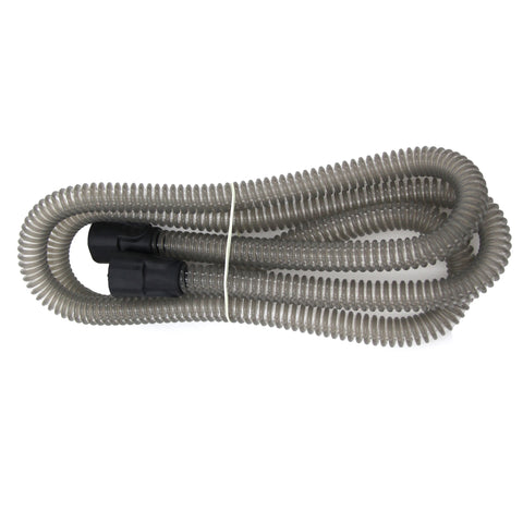 Slimline CPAP Hose Black (CPAP Tubing) 6 Foot Long 22mm End with 15mm Diameter Slim Line