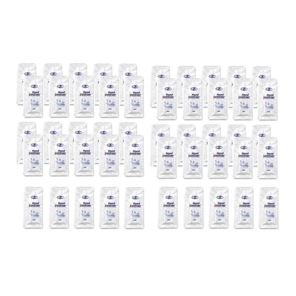 Hand Sanitizer Gel 10ML Travel Packets 75% Alcohol with Vitamin E and Aloe Vera