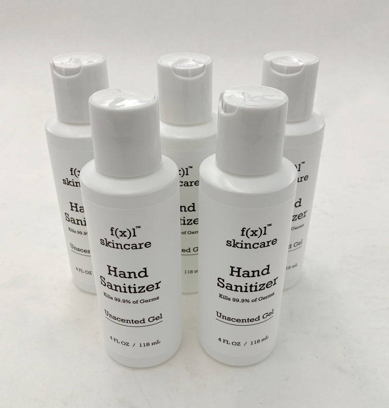 Hand Sanitizer Gel 4 oz Tube Packs 70% Alcohol - Made in USA - FDA Registered