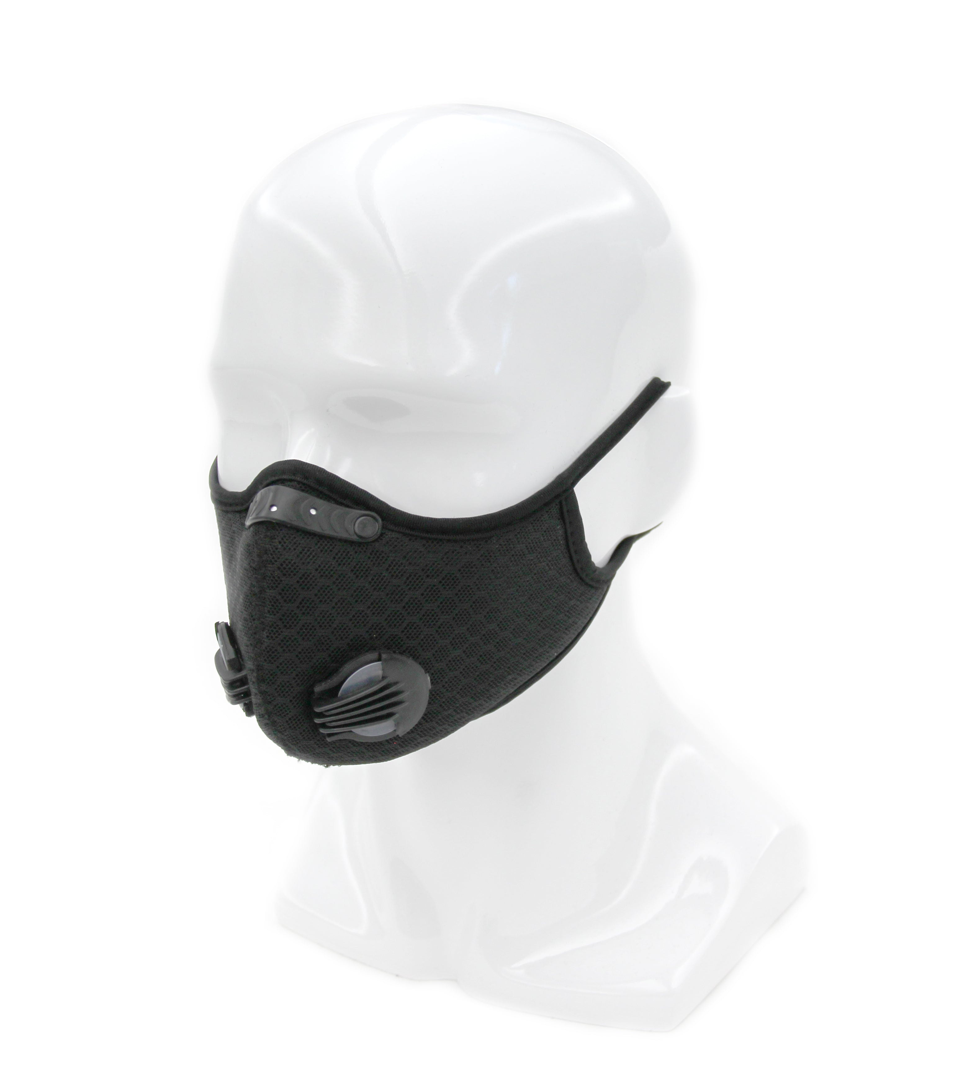 Activity Face Mask Kit with Three PM 2.5 Filters - Washable Reusable Non-Medical