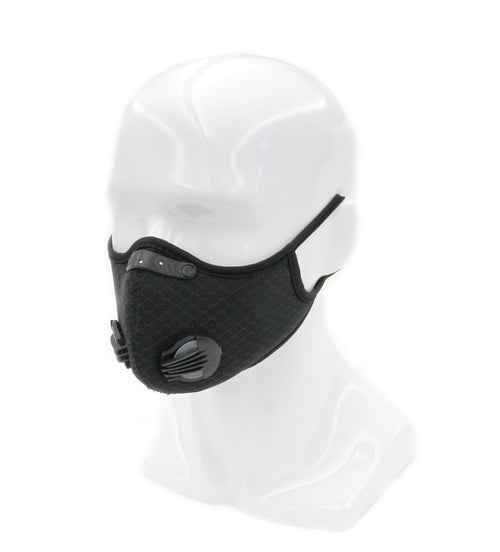 Activity Face Mask Kit with Three PM 2.5 Filters - Washable Reusable Non-Medical