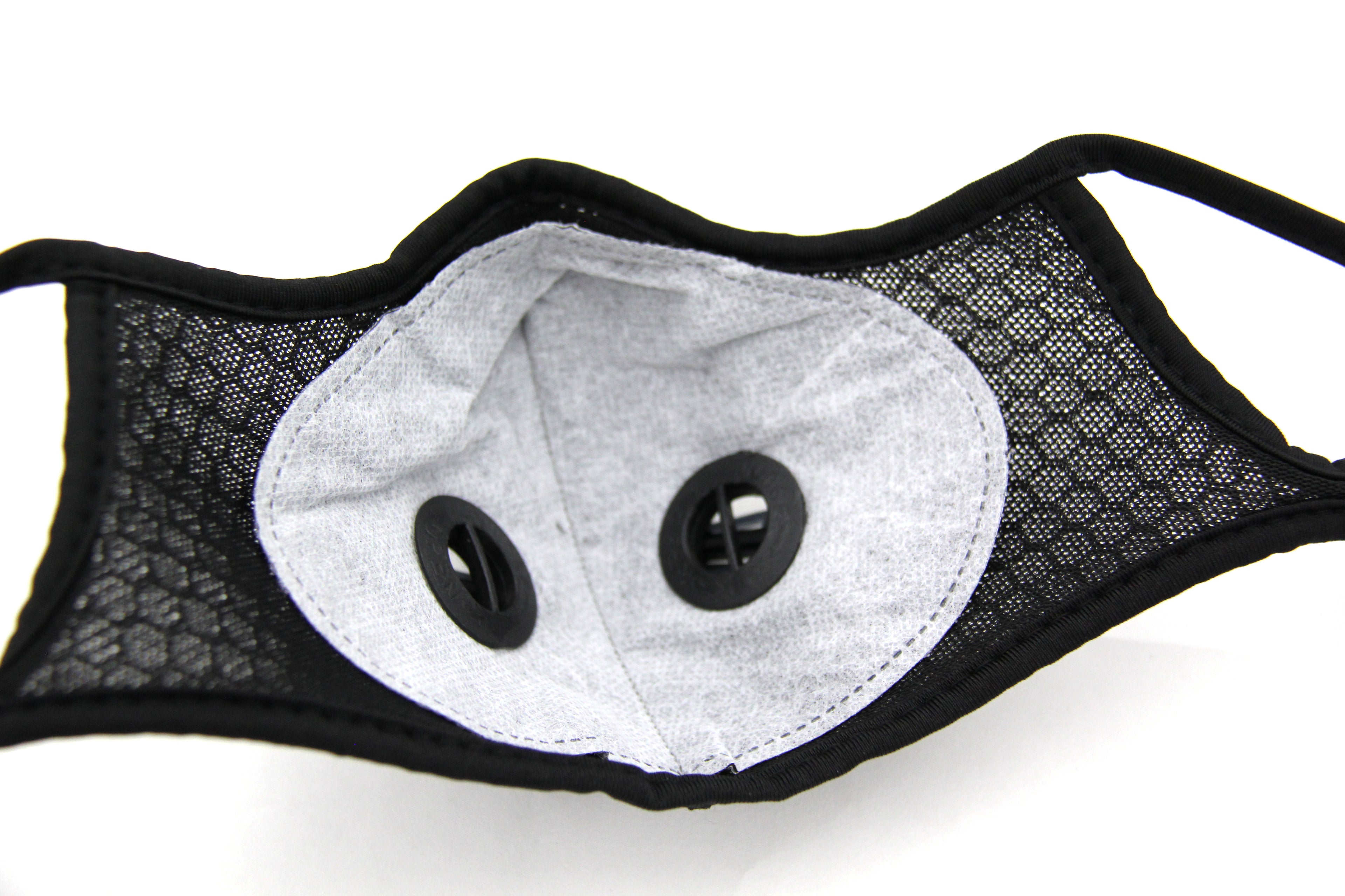Activity Face Mask Kit with Three PM 2.5 Filters - Washable Reusable Non-Medical