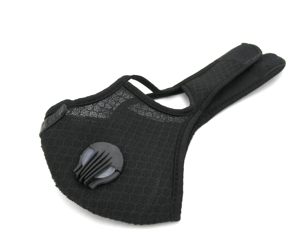 Activity Face Mask Kit with Three PM 2.5 Filters - Washable Reusable Non-Medical