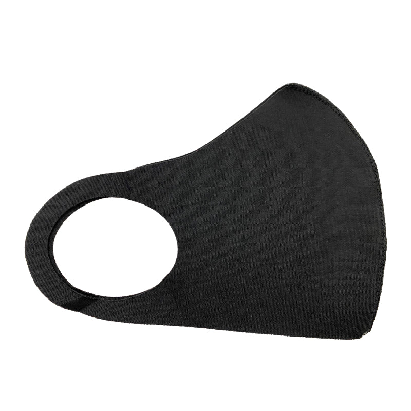 Face Mask Kit Comfortable Neoprene Reusable and Washable - Black Non-Medical