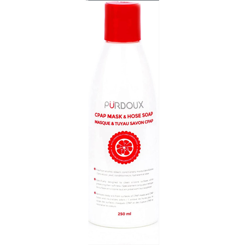 CPAP Mask & Hose Cleaning Soap 250 ml / 8.4 oz Each - Grapefruit-Lemon Scent