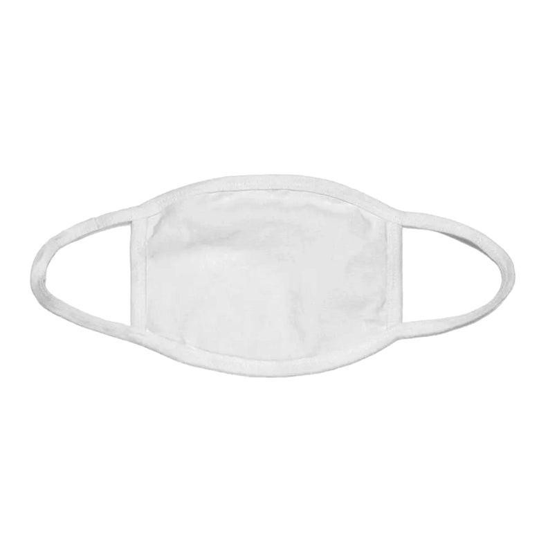 Cotton Face Masks Reusable and Washable - White Non-Medical