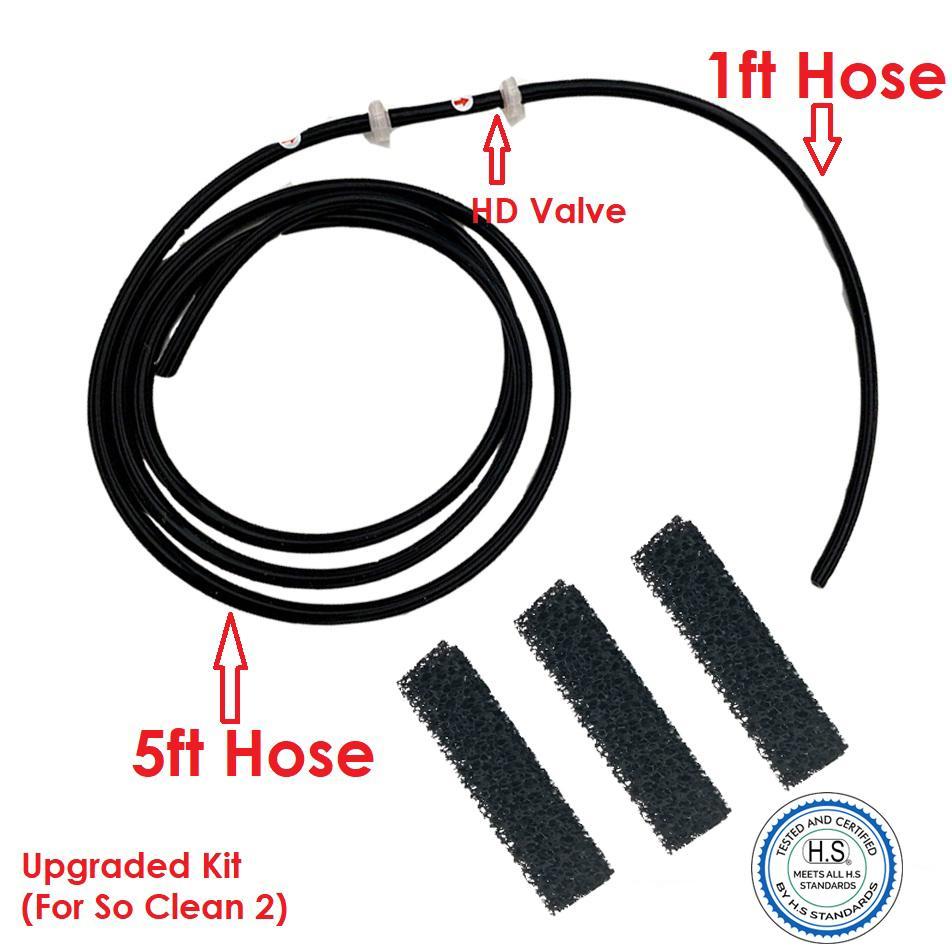 Filter Check Valve and Silicone Injection Hose Upgrade Kit fits SoClean Machines - CPAP fix