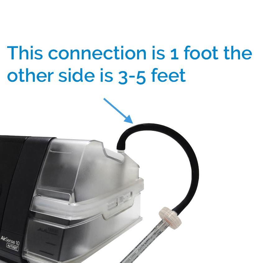 Silicone Hose fits SoClean 2 (SC1200) - High-Grade Vacuum Replacement Sanitizer Machine - CPAP fix